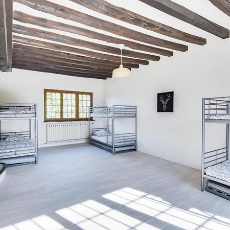 Crazy Villa Etisseaux 45 - Heated Pool - Volley Court - 1H30 Paris - 45P Saint-Maurice-sur-Aveyron Exterior foto