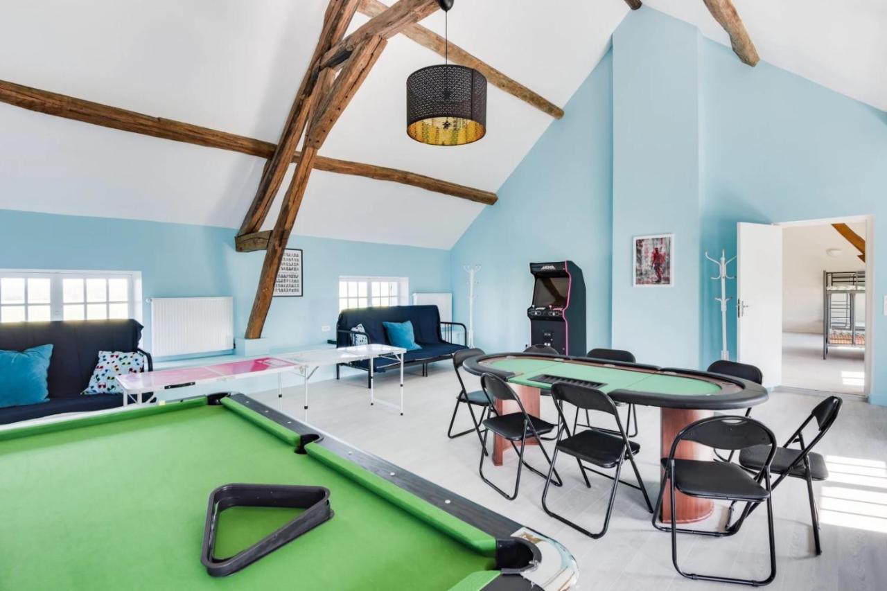 Crazy Villa Etisseaux 45 - Heated Pool - Volley Court - 1H30 Paris - 45P Saint-Maurice-sur-Aveyron Exterior foto