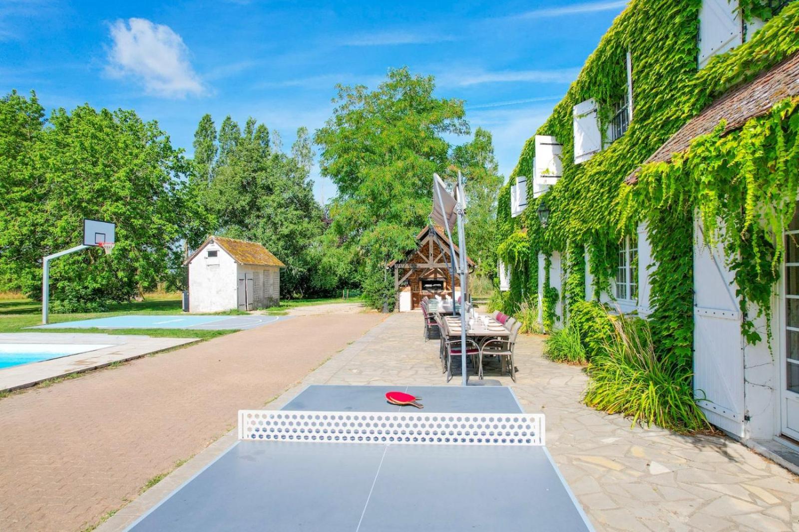 Crazy Villa Etisseaux 45 - Heated Pool - Volley Court - 1H30 Paris - 45P Saint-Maurice-sur-Aveyron Exterior foto